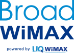 ロゴ　broad WiMAX